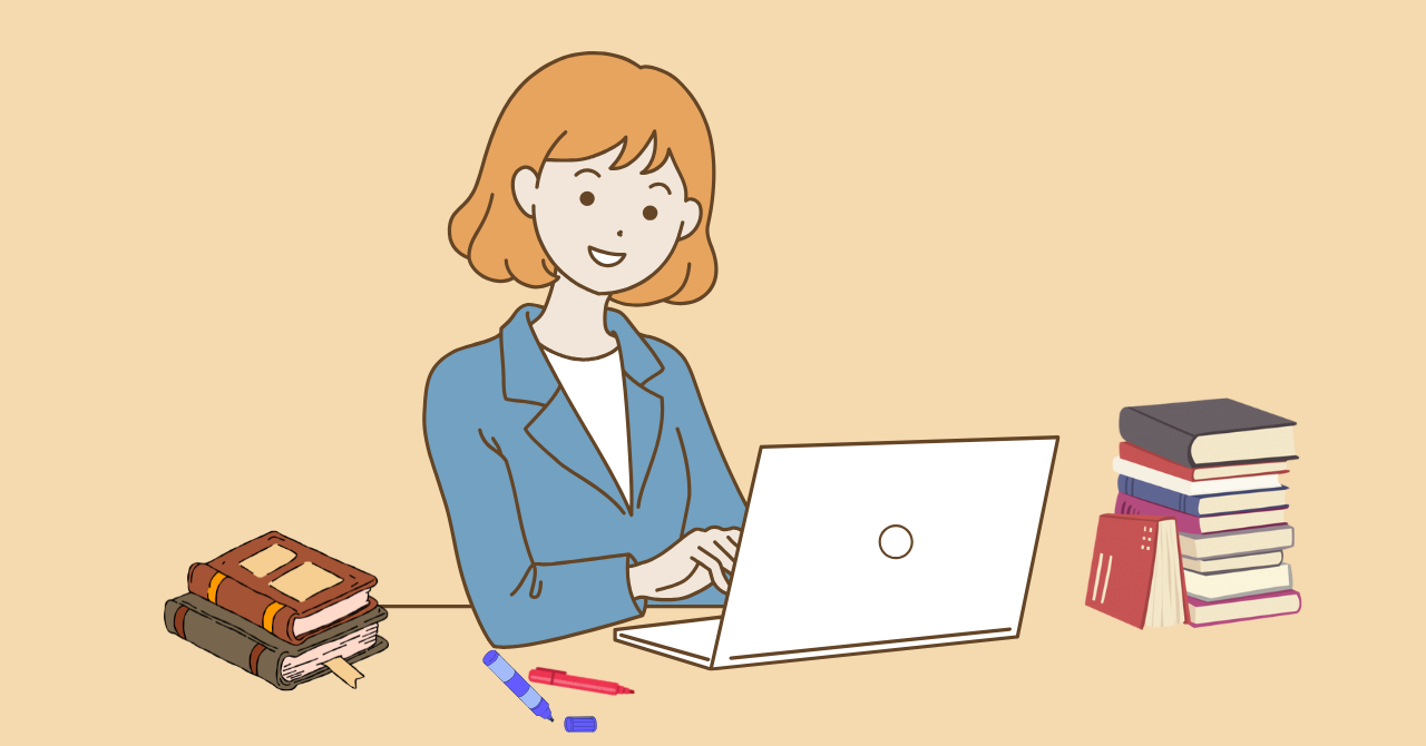 40代・50代の未経験者がケアマネに挑戦するイメージイラスト。年齢を活かして仕事をする様子